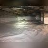 The homeowner opted to replace their existing fiberglass batts at this time, rather than adding insulation to the foundation walls. While it is suggested to insulate and seal over the foundation walls after the CleanSpace is installed, the homeowners have the option to add in spray foam or foam...