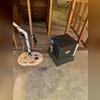 TripleSafe sump pump installed to keep the basement dry and the SaniDry Sedona dehumidifier was installed to control the environment in the basement to keep the air clean and dry