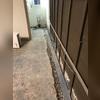 Our french drain system is a no clog design because it doesn't sit on the dirt so clogging from sediment won't happen with our system.