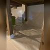 The moisture barrier protects the home from water damage