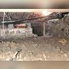 The crawl space had several issues such as damp, mold, rotting organic materials, and bent beams.