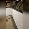 Finished product with successful installation of Water Guard below this basement floor.