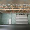 Our team sprayed closed-cell spray foam in this building.