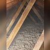 Tru Soft cellulose insulation was blown in to fill the attic and keep temperatures and sound more controlled.