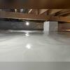 By sealing the crawl space ground and walls, we were able to completely change the environment