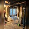 This is one of the support posts that was below this sagging floor.