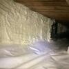 We laid TerraBlock along the dirt floor and Spray Foam along the walls to lower the homes heating and cooling costs