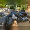 A ton of insulation and trash was removed from this crawl space!