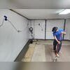 We take pride in our cleanliness and want to leave your basement in a better condition than when we found it; that includes making sure all the dust and debris are sweeped up.