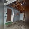 Exited basement into garage for the fan location. Continued the fan venting up out of the roof.