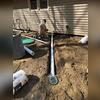 We installed a discharge line connected to the Triplesafe sump pump to ensure efficient water removal. The discharge line directs water from the sump pump to a safe distance away from the house, preventing it from pooling around the foundation.