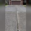 The driveway is sinking and has large seams that need to be sealed.