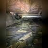 When vapor barriers are covered in dirt and debris, that is a huge indicator your experiencing water intrusion because it is bringing in outside sediment which covers the liner and tears it.