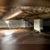 Piers are wrapped in CleanSpace® poly to create a continuous air and moisture barrier.