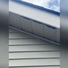 Upon arrival, we noticed that the nails for the fascia trim have backed out, which caused a big gap.