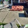 A homeowner wanted to add a gazebo to the area where they enjoy relaxing. However, if they were to put the gazebo on this cracked, uneven patio, then the structure would be unstable. The homeowner wanted to fix their patio before moving forward with other plans.