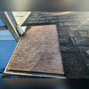 So we cleaned out all of the damaged debris and installed a new, sturdy piece of plywood....