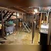 A basement utilized for storage was inundated with two inches of water, posing a risk of damage to personal belongings and utilities.