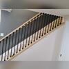 Custom wrought iron railing.
