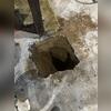 Our crew began by carefully excavating small holes at key load-bearing points in the crawl space to create solid, stable bases for the SmartJack Support System.