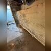 In this photo, you can see there is still standing water from the last rain when our Solution Specialist arrived to do his inspection.