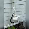 Upon reaching the exterior of the home, the PVC pipe is connected to a radon fan. This fan actively extracts radon from the soil beneath the foundation, effectively preventing its infiltration into the home.