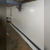 CleanSpace was placed on the walls to create a barrier to prevent the moisture and humidity from the walls from filtering into the air and affecting the structural supports.