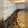 Our StarPipe Drainage System effectively redirects groundwater away from the crawl space, preventing water buildup, reducing humidity, while protecting the home's foundation from moisture damage.