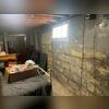 This wall is severely bowed. Our PowerBrace system can handle the load!