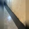 The WaterGuard drainage channel runs neatly along the basement wall, ready to keep moisture under control.