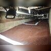 Drainage Matting covered the floor to move any standing water to the perimeter drains.