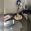 Our TripleSafe sump pump was efficiently installed at the lowest point in the space.
