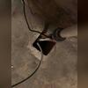 The existing sump basin was an open pit in the floor with a discharge line.  Open pits allow moisture, odors, and water to back up into the basement.