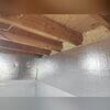 SilverGlo Insulation Panels are designed with a reflective foil surface and foam core to improve energy efficiency by sealing and insulating crawl space walls.