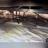 SmartJacks were positioned under the weakened beams and then adjusted to the proper height and tightened to stabilize.
