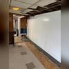 We installed our reliable WaterGuard system along the basement perimeter to catch any water before it enters the living space.