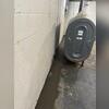 WaterGuard was installed against the wall to collect any water seeping through and directing it to the sump pump.