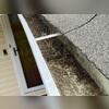This gutter will not stand up to heavy rainfall or strong storms when Mother Nature decides to have a bad day.