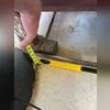 Concrete Garage sinking