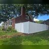6’ Acadia Privacy White Vinyl Fence 