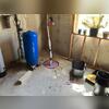 This basement area in Pierceton shows an outdated sump setup with limited protection and no backup system. The space was prepped for installation of the TripleSafe sump pump to provide reliable water removal and peace of mind.