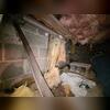 All existing insulation and debris will be removed from the crawlspace.