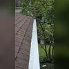 Gutter Shutter is installed to keep out debris but keep water flowing properly.