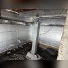 We installed our SmartJack Support System to lift and stabilize the sagging floor joists caused by weakening support beams in the crawl space.