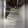 We encapsulated the crawl space with our trusted CleanSpace vapor barrier system.