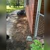 LawnScape was installed on the side of the homeowner's house to provide an outlet for the flooding from the basement in an area that would not affect the foundation.