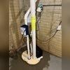 This patented sump pump is equipped with a 1/3 and 1/2 horsepower pump as well as a battery backup to keep this basement dry in all sorts of situations!