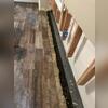 After placing WaterGuard in the trench and connecting it to the sump pump, we cover the system with clean washed stone and pour fresh concrete over it. The result is a seamless, hidden drainage system that keeps the basement dry and protected long-term.
