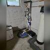 SuperSump was installed in the corner of the crawl space to pump out heavy amounts of floodwater.