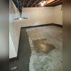 Fresh concrete covers the completed WaterGuard installation, locking in long-term protection.